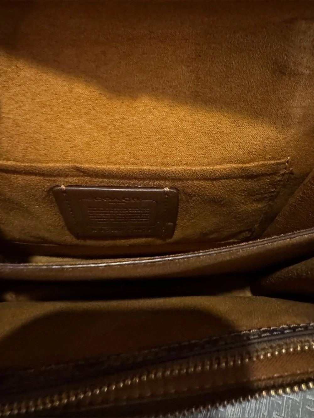 Coach Klare Crossbody Bag Blocked Signature Canvas Khaki Vanilla Cream C4457